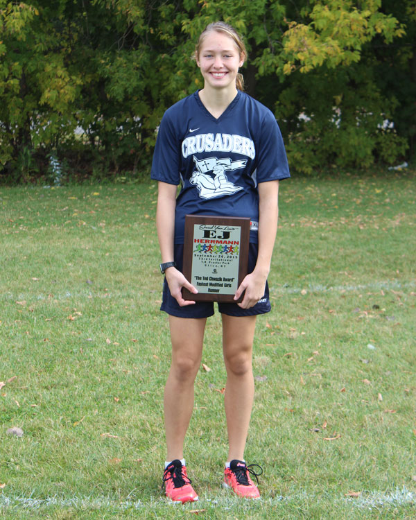 Image of the Ted Chwazik Award award winner Lexi Kundlacz from St. Mary-Brockville (CAN)
