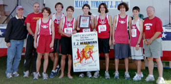 Image of the The Santo Paniccia Elite Boys winning team Niskayuna