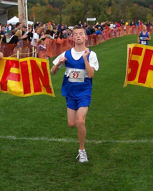 Image of the Lenny Hoffstetter Boys Modified race winner Jared George from Cicero-North Syracuse