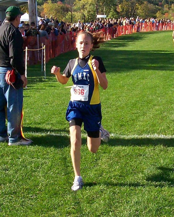 Image of the Fred Ferris Girls Modified race winner Erin McEwain from Mt. Markham