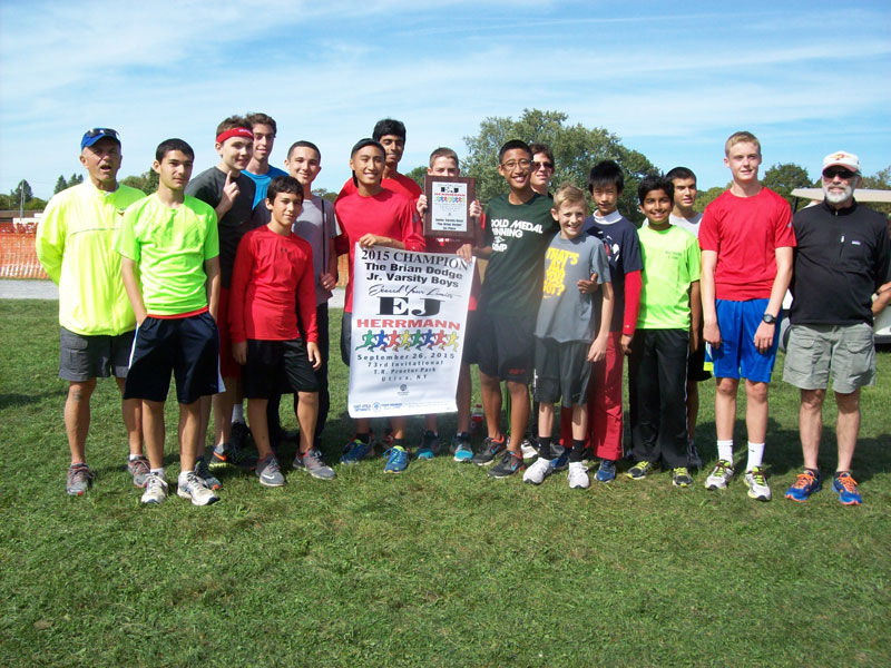 Image of the Brian Dodge Boys JV winning team Niskayuna  