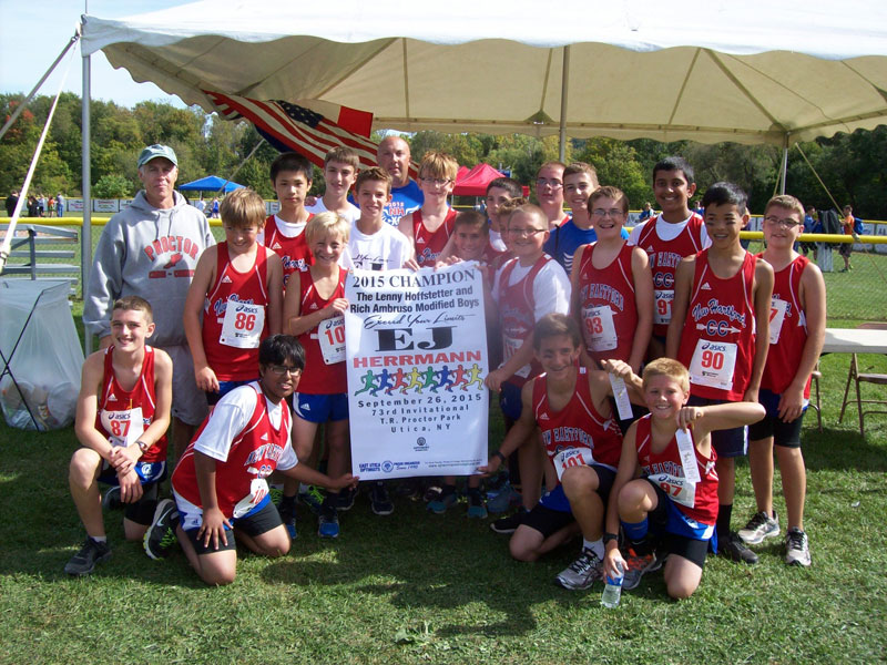 Image of the Lenny Hoffstetter and Rich Ambruso Boys Modified winning team New Hartford