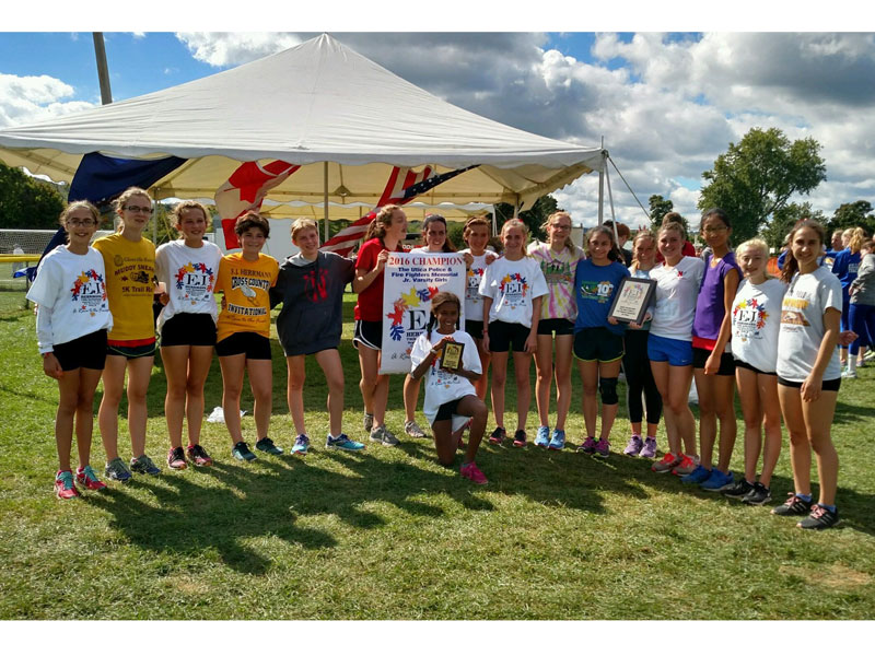 Image of the Utica Police and Fire Fighters Memorial Girls JV winning team Niskayuna