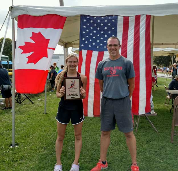 Image of the Sam Gratch Award award winner Hannah Ielfield from South Lewis