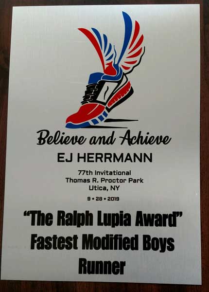 Image of the Ralph Lupia Award award winner Travis Gaffney from St. Mary - Brockville