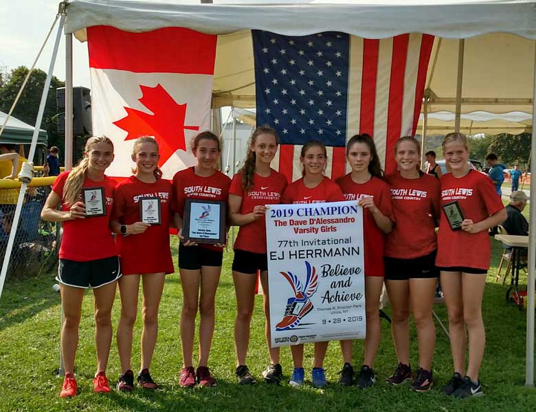 Image of the Dave D'Alessandro Girls Varsity winning team South Lewis