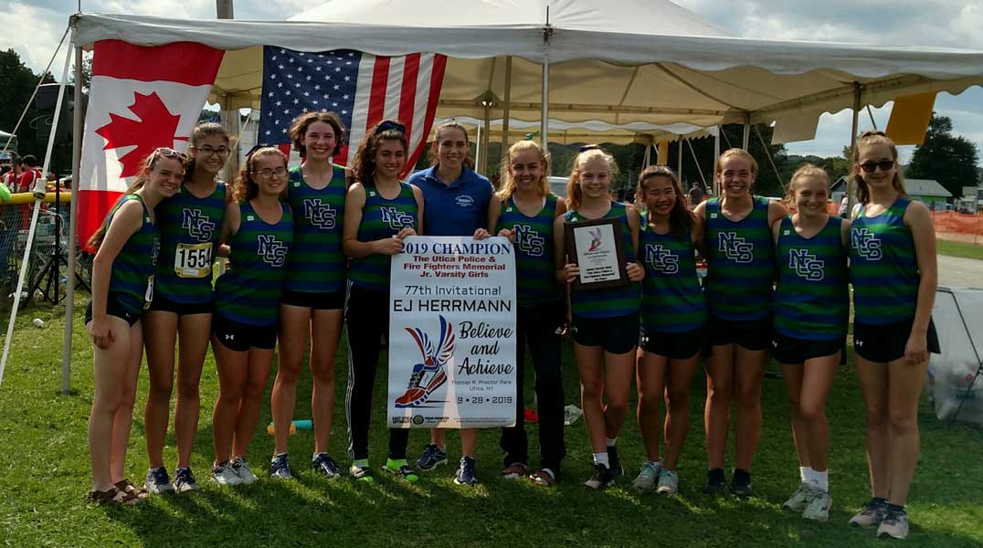 Image of the Utica Police and Fire Fighters Memorial Girls JV winning team Cicero-North Syracuse