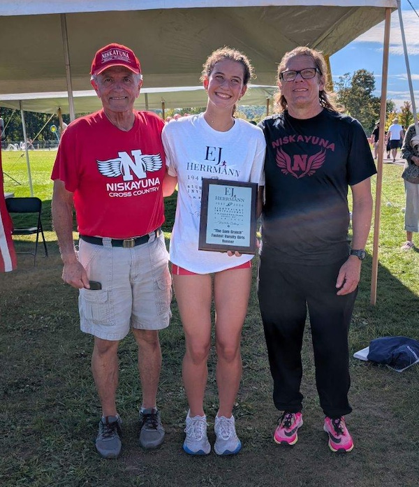 Image of the Sam Gratch Award award winner Allison Boler from Niskayuna